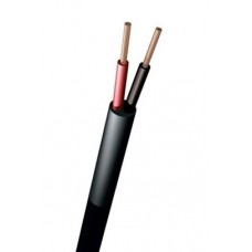 Cable Manguera Negra 2x0,50mm Rojo-Negro, Venta por metros